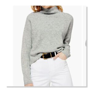 🌹 TOPSHOP 🌹 Funnel Neck Crop Sweater - [Size 4-6 Small]